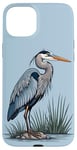 iPhone 15 Plus Great Blue Heron Case