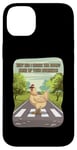 Coque pour iPhone 14 Plus Chicken Funny Why Did I Cross The Road No of Your Business