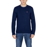 Pull En Laine Bleu Napapijri Pour Homme Authentique