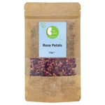 Dried Rose Petals -Natural Scent, Bath, Spa, Wedding Confetti by Busy Beans 50g