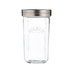 Kilner Sifter Jar Set with 0.5 Litre Glass Jar with Stainless Steel Sieve Cap and Lid Ideal for Sifting Flour, Cocoa Powder and Icing Sugar, Perfect for Baking, Dusting and Finishing Touches