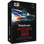 Bitdefender Antivirus Plus 2017 1 An 1 Poste