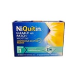 NiQuitin Clear 21mg Patch Nicotine - Step 1 - 7 Patches 1 Week Kit - EXP 8/27 ✅️