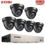 ZOSI CCTV Camera Full HD 1080P 8CH DVR Home Security System Kit IR Night Vision