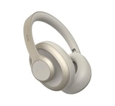 Fresh 'n Rebel Clam Blaze Casque Bluetooth Supra Auriculaire avec 80h d'autonomie, Microphone ENC, Réduction du Bruit du Vent, sans Fil, Charge Rapide, Multipoint Bluetooth (Beige)