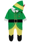 New Baby Buddy Elf Movie Christmas Outfit + Hat 9-12 months Up To 24lb 11kg BNWT