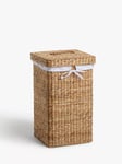 John Lewis Water Hyacinth Single Laundry Basket