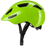 KED Dyno Casque de vélo Enfants Jeunes, Apple Green Glossy, M (52-57cm)