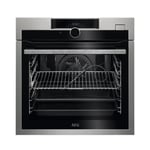 AEG 7000 Series SteamCrisp Electric Single Oven - Stainless Steel