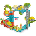 CLEMENTONI Fun Baby Track Garage - Garage with toy car