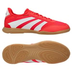 adidas Predator League In Pure Victory - Lucid Red/vit/svart Barn - Inomhus (Ic), storlek 30