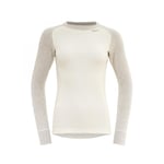 Devold  Duo Active Merino 205 Shirt Wmn Dame, 010A RAW WHITE, XL