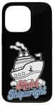 Coque pour iPhone 13 Pro Maquette de bateau miniature constructeur de bateaux pour loisirs créatifs