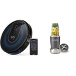 eufy RoboVac G30 Robot Vacuum Cleaner with Smart Dynamic Navigation 2.0, 2000 Pa Strong Suction & NUTRiBULLET NBR-0509 600 Series Starter Kit - Nutrient Extractor High Speed Blender - 600 W - Graphite