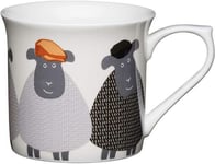 KITCHENCRAFT CHINA SHEEP FLUTED MUG