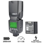 Godox V860II-C 2.4G Wireless E-TTL HSS Camera Flash Speedlite for Canon UK Plug