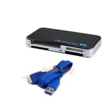 USB 3.0 ALL IN 1 MULTI MEMORY CARD READER READS COMPACT FLASH SDHC XC XD CF UK