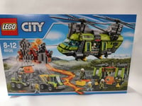 LEGO CITY 60125 -L'hélicoptère de transport du volcan- boite neuve,scellée