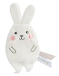 DOUDOU ET COMPAGNIE, Clip Vanille/fraise - Lapin Blanc, DC3426LAPINBL