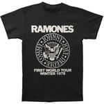 T-shirt Ramones  First World Tour 1978