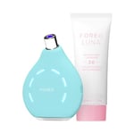 FOREO Blackheads Suck Kiwi Bundle - Whitehead & Black Head Remover for Face + Luna Micro-Foam Cleanser 2.0, 100 ml - Vacuum Skin Care Tools - Blackhead Extractor for Face & Nose - No Pore Strips