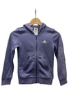 Adidas Hoodie med Dragkedja Barn & Junior Purple