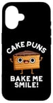 iPhone 16 Cake Puns Bake Me Smile Funny Food Pun Case