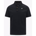 Polo K-Way  Polo manches courtes Alderic bleu marine-047204