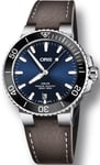 Oris Aquis Date Leather