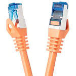 cable ethernet 50m CAT 7 cable rj45 LAN câble internet gigabit CAT7 Câble réseau orange