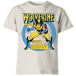 X-Men Wolverine Bio Kids' T-Shirt - Cream - 7-8 Years