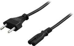 Deltaco Power Cable - 2 m - EU C7