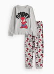 Disney Spidey & Friends Printed Grey Pyjamas 7-8 years Years male