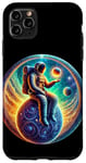 Coque pour iPhone 11 Pro Max Astronaute assis sur la lune Lover Space Lover Planet Spaceman