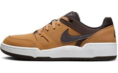 Nike Homme Full Force Low Premium Herrenschuh Chaussure, Flax Velvet Brown Baroque Brown White, 42.5 EU