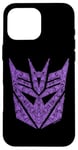 iPhone 16 Pro Max Transformers Evergreen Decepticons Purple Icon Filled Logo Case