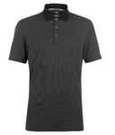 Adidas Hommes Golf Sport Tennis Polo Shirt Black Blanc TAILLE S NEUF AVEC