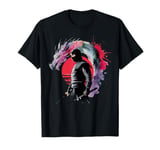 Graphic Ninja Dragon Warrior Japanese Art Ninja Dragon T-Shirt