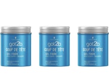 **Lot de 3** Gel Got2b décoiffant SCHWARZKOPF (100ml x 3)