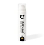 SPACE.CAT Gel Limpiador Facial, 1mg Cbd, Natural Y Saludable Ml, Cannabis Bio 100%, Jabón De Cara Desmaquillante Balsamo De Cañamo, Vainilla, Limón, Coco, 50 Mililitro