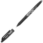 Gelkulpenna PILOT Frixion Ball Medium Svart, 0.7mm, raderbar 12st