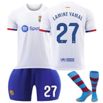 LAMINE YAMAL FC BARCELONA ADV MATCH BORTA TRÖJA 2023/24 XXL No.27