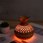 Electric Essential Oil Air Diffuser Humidifier Aroma LED Night Light Up Relaxed