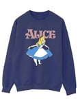 Disney Womens/Ladies Alice In Wonderland Take A Bow Sweatshirt - XL