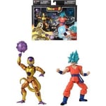 Figurine Dragon Ball Super Dragon Stars 17 cm - Golden Freezer vs Super Saiya...