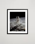 Sonic Editions Framed Buzz Aldrin On The Moon