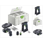 Festool CXS 18-Basic-Set Perceuse-visseuse sans fil 18 V 40 Nm Brushless + 1x batterie 3,0 Ah + chargeur + Systainer