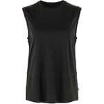 Fjällräven Womens Abisko Wool Tank Top (Svart (BLACK/550) Large)