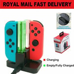 Charging Station Dock Stand for Nintendo Switch Joy-Con & Pro Controllers