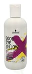 Schwarzkopf Goodbye Yellow Shampoo PH 4.5 300 ml Sulfate-Free